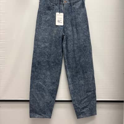 Motto Womens  Size 10 Wide Leg Pants Blue 