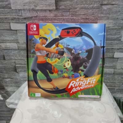 Nintendo Switch Ring Fit Adventure and leg band