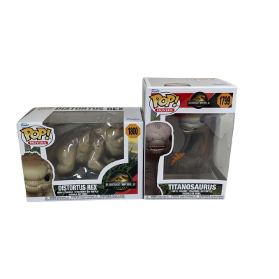 Funko Pop “Jurassic World Rebirth” x 2.
