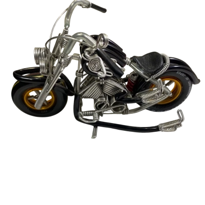 Handmade Wire Art Motorcycle 