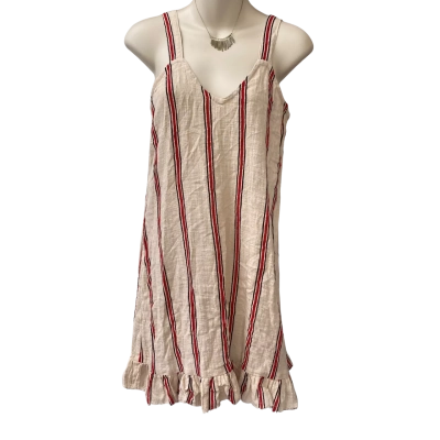 Rue Stiic Stripped  Size 6 Babydoll Dress 