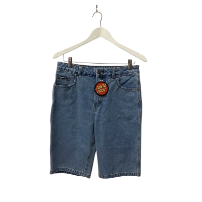 Santa Cruz Womens  Size 14 Denim Shorts Blue 