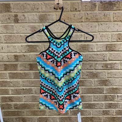 Seafolly Womens  Kasbah High Neck Singlet Size 10 