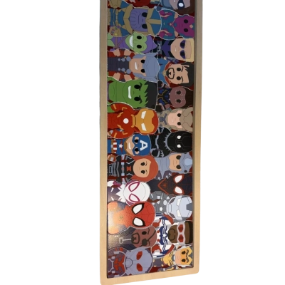 Disney Marvel wooden toys character puzzle - Marvel Heroes