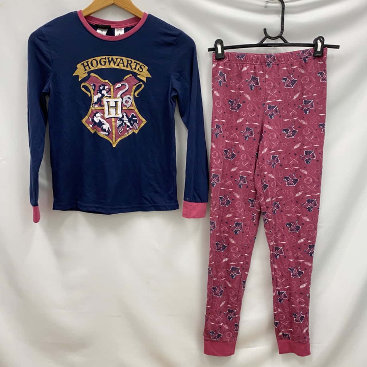 Harry Potter Kids Girls Hogwarts Pyjamas SET Size 12 s harry-potter-kids-girls-hogwarts-pyjamas-set-size-12-s