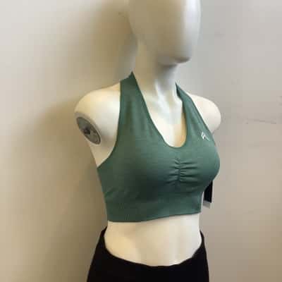 Brand New Oner Active Womens  Size M Sports Bra Mineral Green 