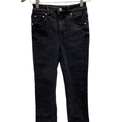 Decjuba Size 6 High-Waisted / Skinny Jeans Washed Black  RRP $99.95
