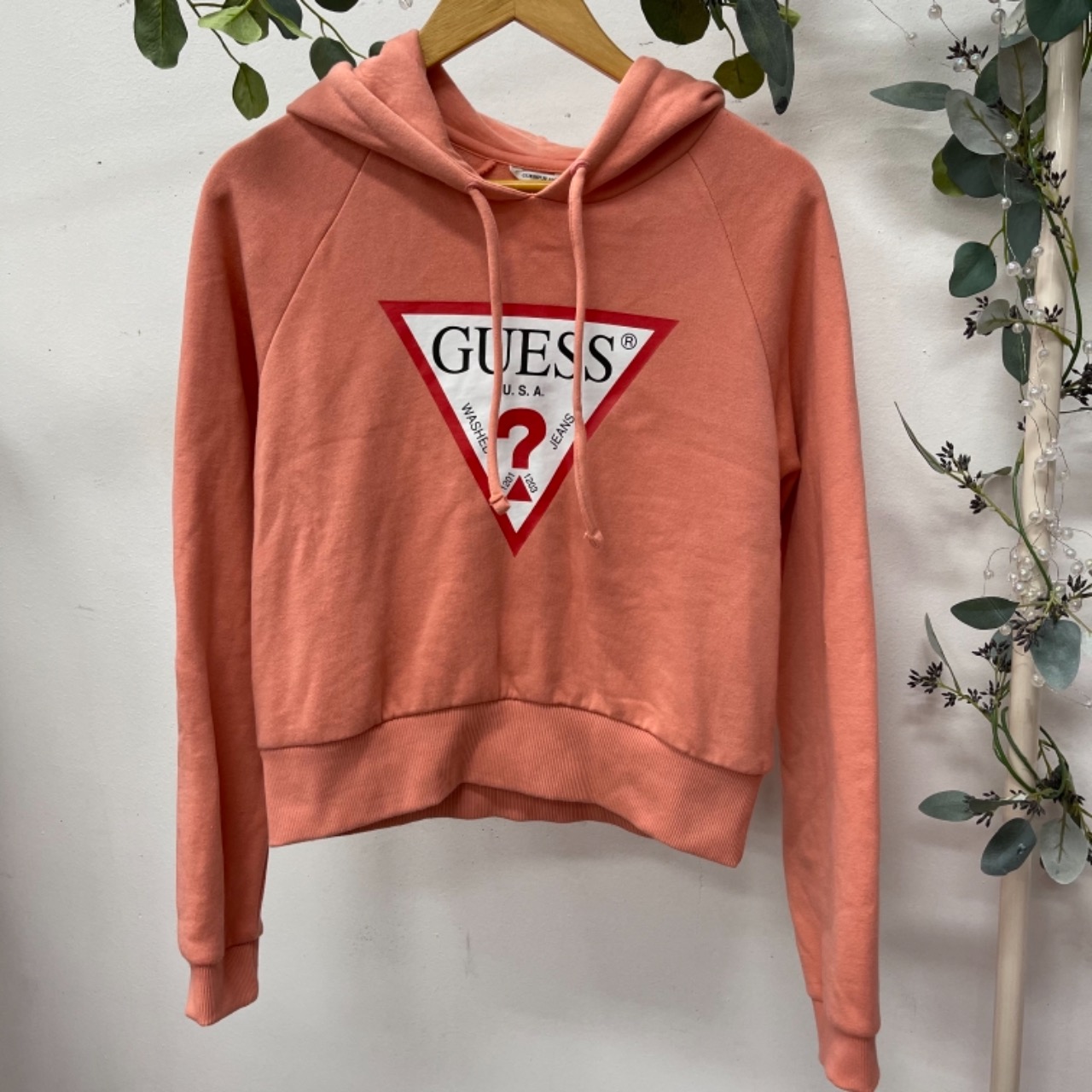 Guess Womens Size S Jumpers Pink (s)