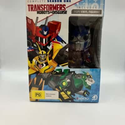 Complete Season One Transformers In Disguise Includes Pop Vinyl Figurine DVD Box Set