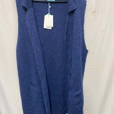 Blue Illusion Gilet Size 3L