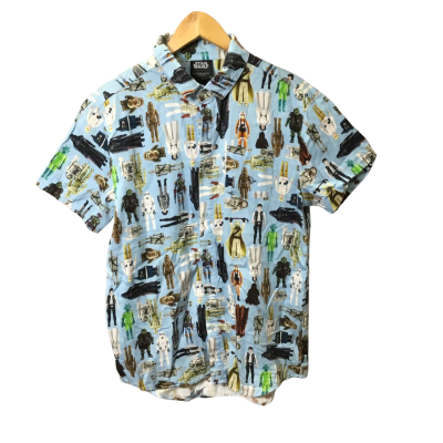 Men’s Size S Blue Peter Alexander Star Wars Pyjama Shirt