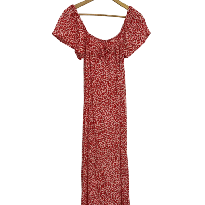 Sportsgirl Womens Size 10 Red & White Floral Dress