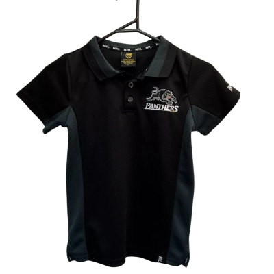 NRL Kids Size 8 Panthers Polo Shirt