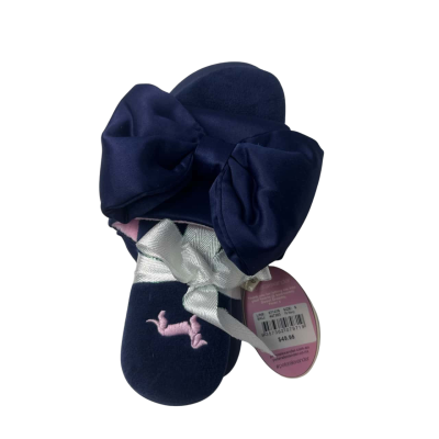 BNWT Peter Alexander  Size S Navy Blue slippers 