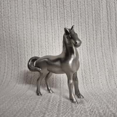 Pewter Horse Figurine