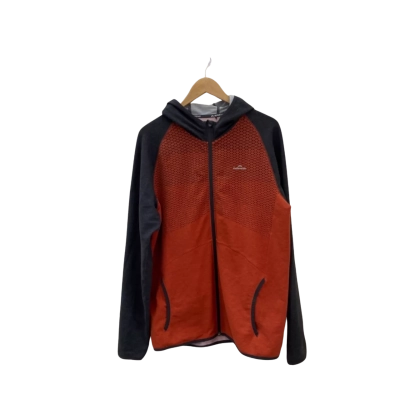 Kathmandu Mens  Size L Hoodie Grey / Orange driMotion