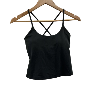 Elite Eleven Womens Size M Yoga Top Black  