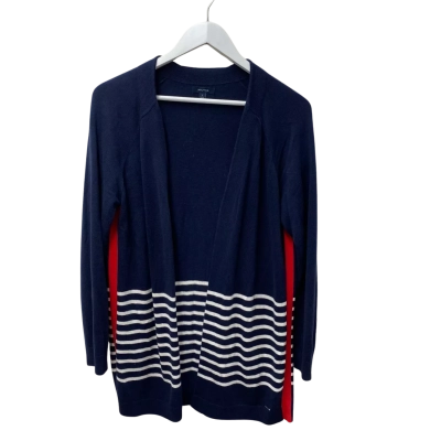 Nautica Womens Cardigan Blue Size L