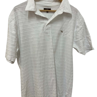 Rodd & Gunn Mens  Size L white crew top