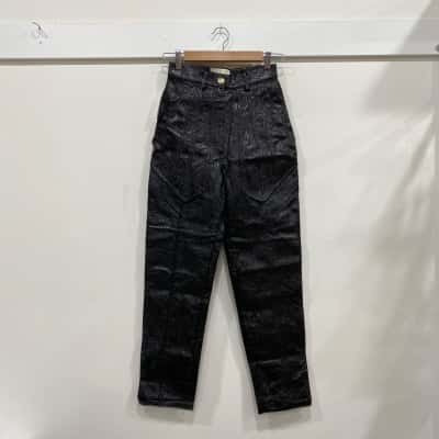 Bec & Bridge Womens  Size 6 High Waisted Pants Black  