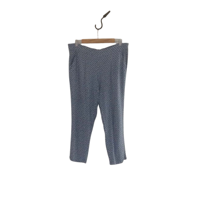 Blue Illusion Womens  Size M Casual Pants Blue / Pattern 
