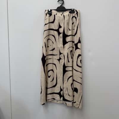 NEW - VRG GRL Linen Blend Maxi Skirt - Size 10 