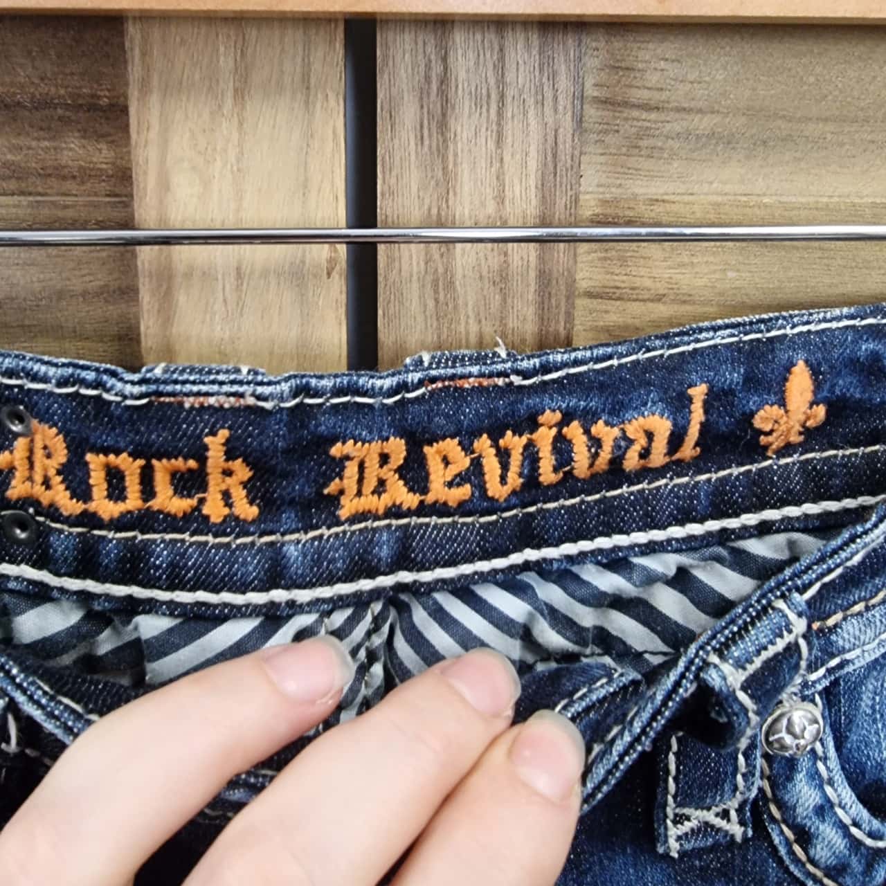 Rock Revival Anett Bermuda Denim Short 
