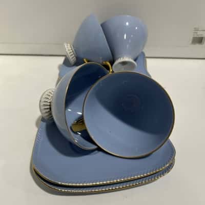 Vintage Westminster Fine Bone China Teapcup and Saucer set of 8