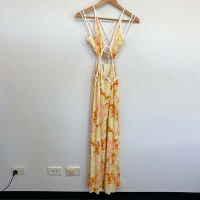 Sabo Skirt Malaiya Motion Floral Dress  Size S 