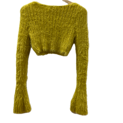 Necystudio Womens  Size S Yellow Top