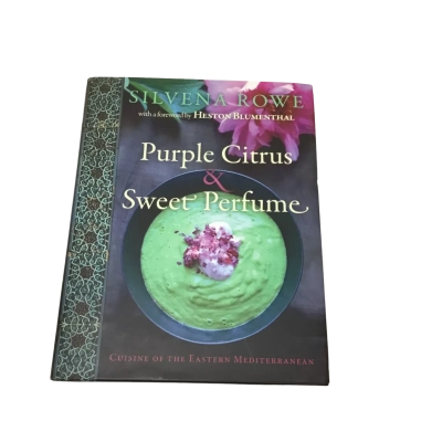 SILVENA ROWE Purple Citrus Sweet Perfume Cookbook. 30 X 20 CM. Multicoloured
