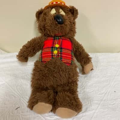 Humphrey B Bear soft toy 1981