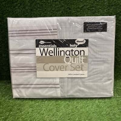 Holy Sheet Wellington Quilt Cover Set (New)