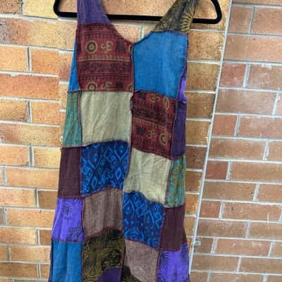 Tree of Life Womens  Size M Midi Dress Pattern 