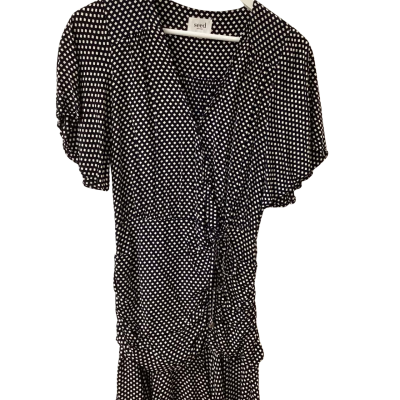 Seed Womens Size 8 Black & White Summer Dress