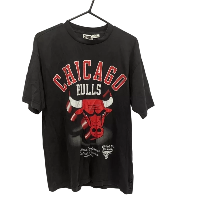 NBA Mens XS Chicago Bulls Grey Shirt