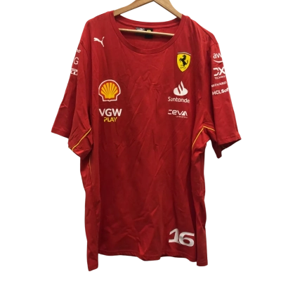 Puma x Ferrari Mens  Size  US: XXXL Short Sleeve T-shirt Red 