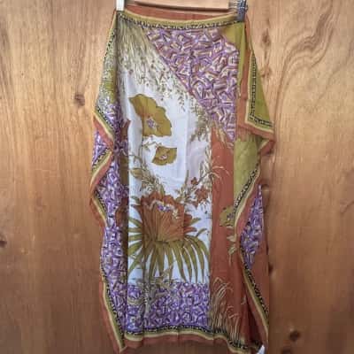 Fresco Australia Flower Print Scarf 