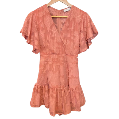 St. Frock Size 8 Floral Playsuit