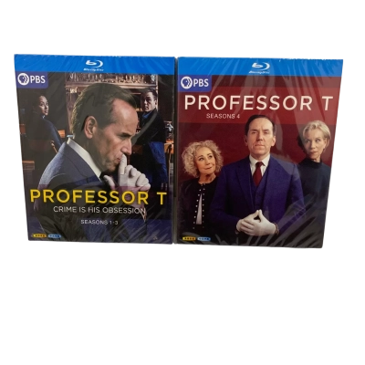 Professor T Season 1-4 Blue Ray Disc BNWT