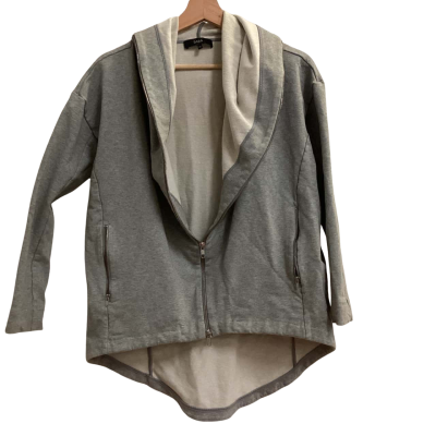 Saba Womens  Size XS Hooded Jacket Grey 