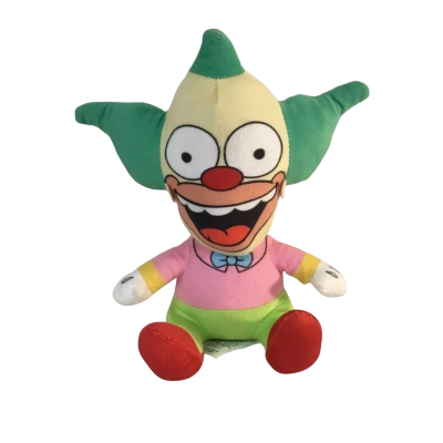 The Simpsons Crusty Plush Toy Approx 20x 19cm