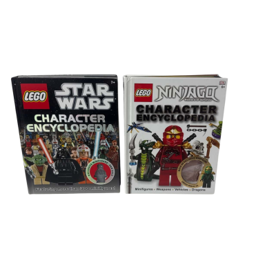 Lego Star Wars & Ninjago books no mini figures 