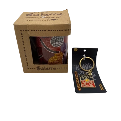 Bulurru Aboriginal Art Mug + Keyring