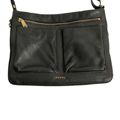 Fossil Black  Women's Shoulder Bag 
