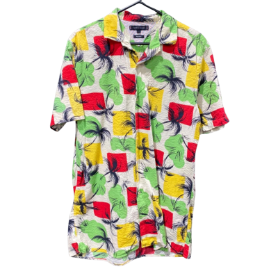 Tommy Hilfiger Mens  Size L Short Sleeve Shirt Multicoloured 