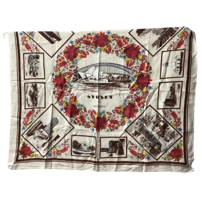 Vintage Australia Souvenir tablecloth B