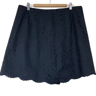 Brand New - Serafina Black Mini Skirt - Size 14