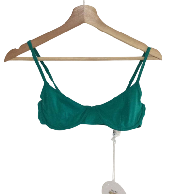 Princess Polly Womens  Size 8 Green Bikini Top