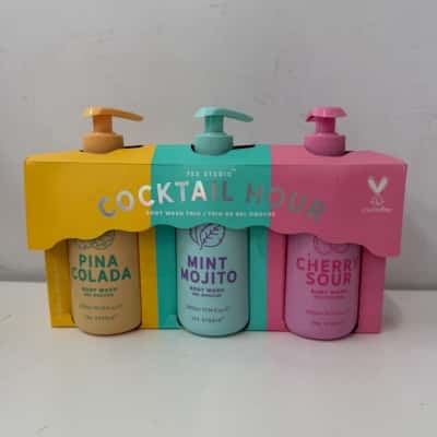 NEW - CLICK & COLLECT ONLY - Yes Studio Cocktail Hour Body Wash Trio